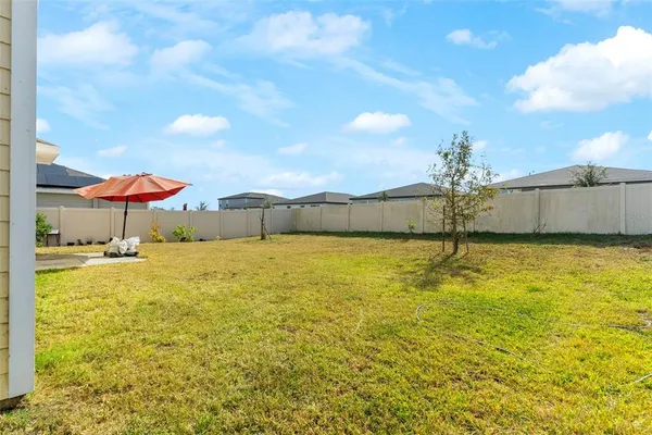 a view of an ocean of beach