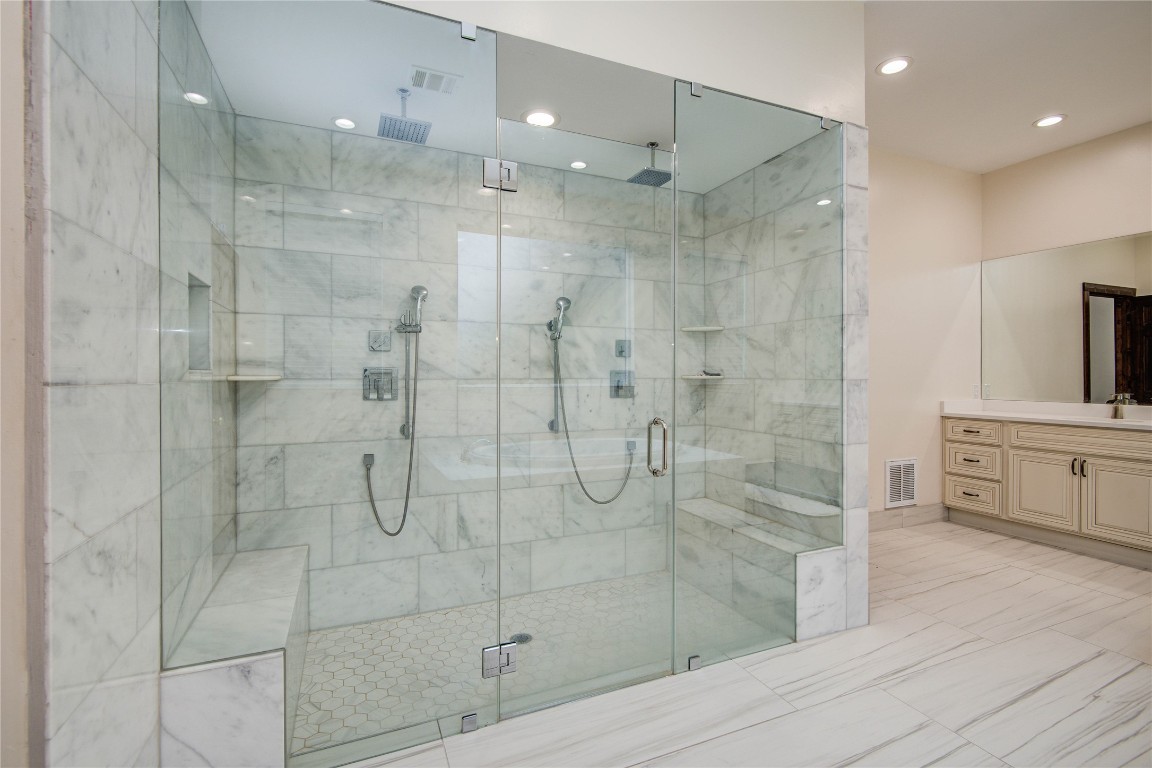 25910 Maplewood Drive Spring, TX 77386 - Photo 27 of 50 a bathroom with a shower and a sink
