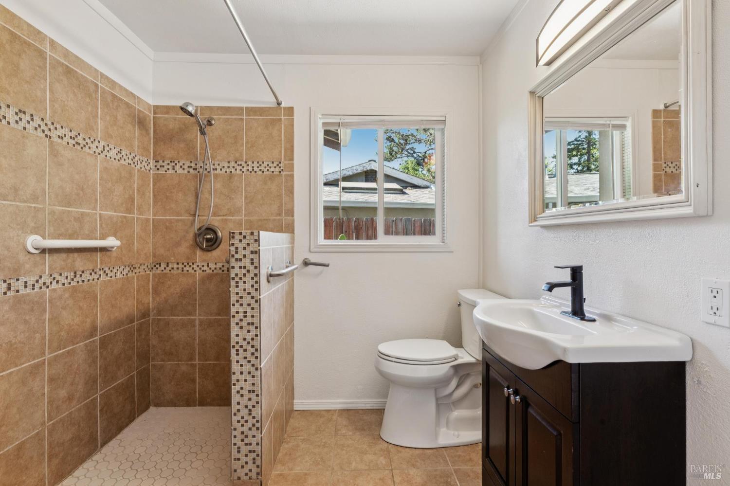 546 Pinewood Drive San Rafael, CA 94903 - Photo 24 of 52 a bathroom with a sink toilet and shower