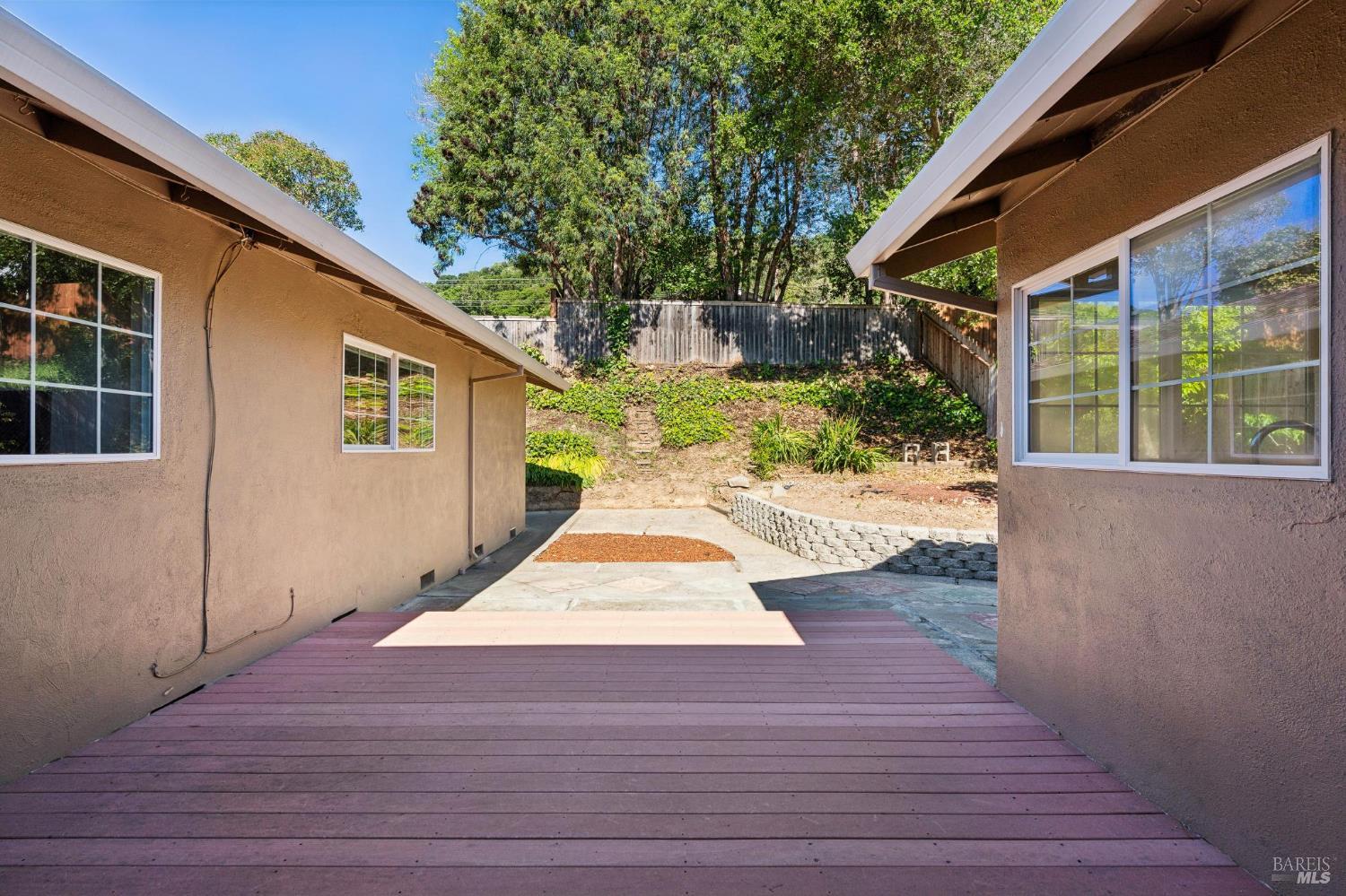 546 Pinewood Drive San Rafael, CA 94903 - Photo 39 of 52 a view of outdoor space yard deck and patio