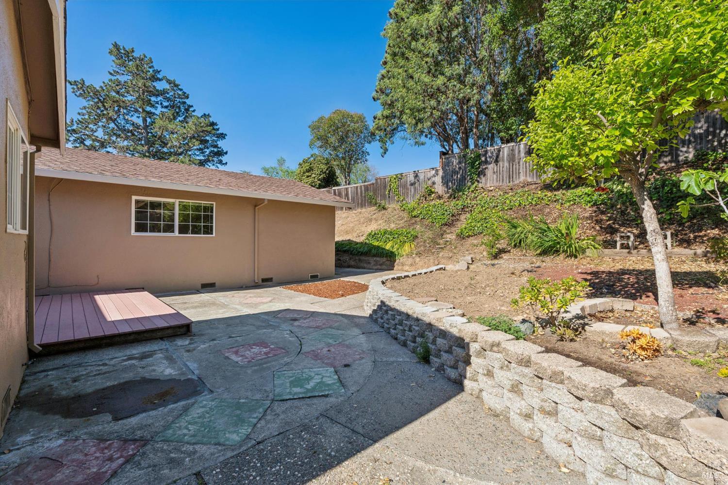 546 Pinewood Drive San Rafael, CA 94903 - Photo 41 of 52 a view of a house with backyard