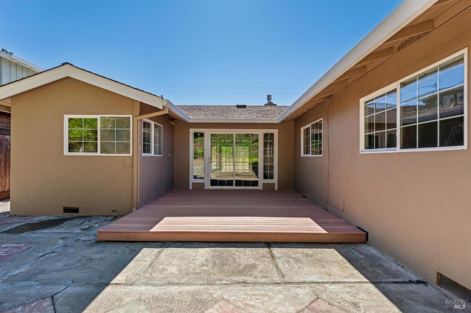 546 Pinewood Drive San Rafael, CA 94903 - Photo 42 of 52 a house view with a backyard