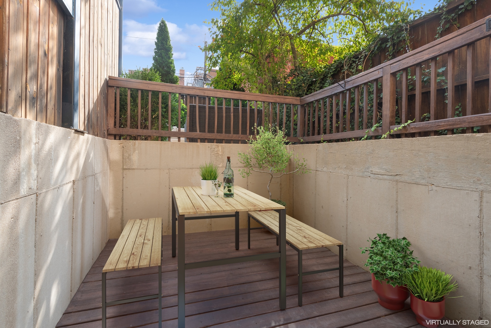 1327 West Roscoe Street, Unit 2 Chicago, IL 60657 - Photo 23 of 32 a view of balcony with furniture