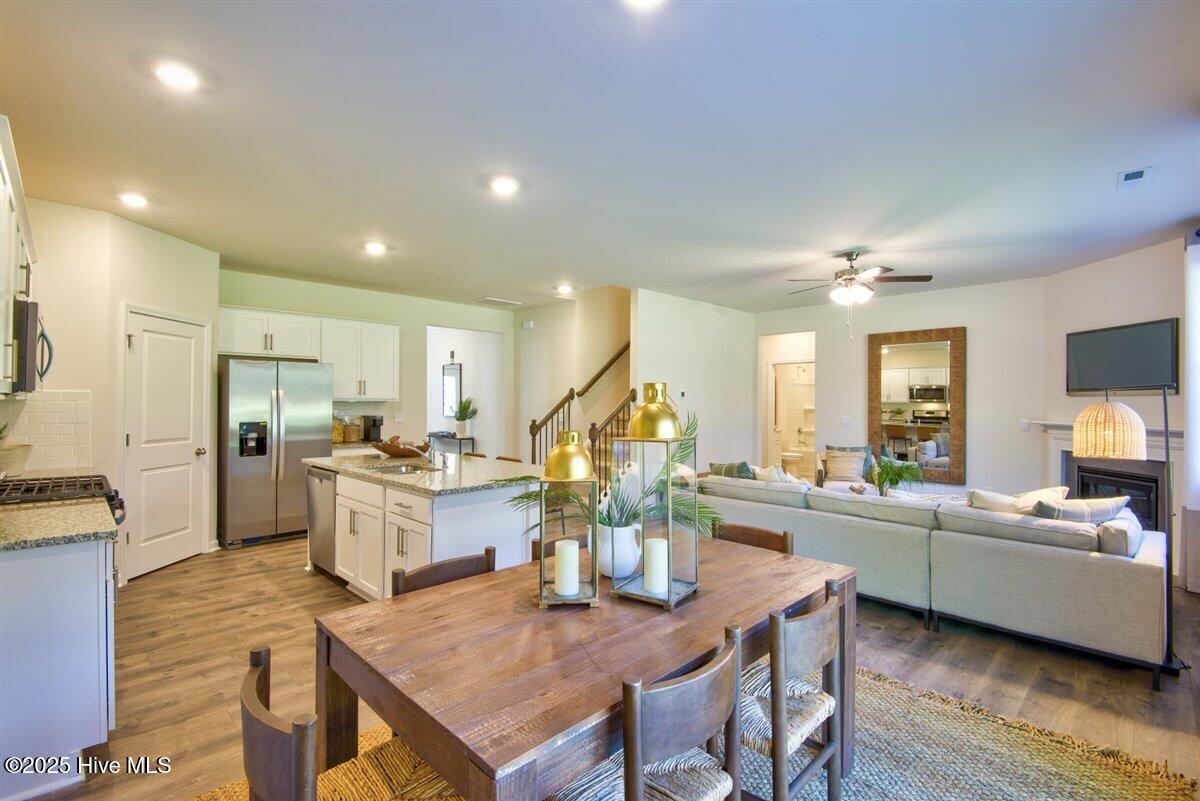 10740 Beard Way Bailey, NC 27807 - Photo 17 of 49 20-Living Room & Dining Room