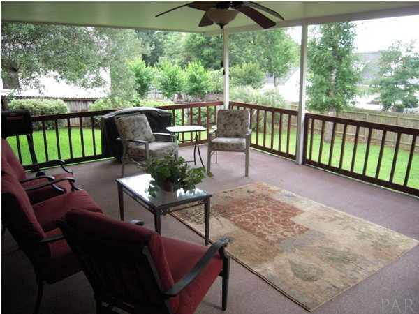 625 Copper Ridge Drive Cantonment, FL 32533 - Photo 15 of 17 Covered Patio