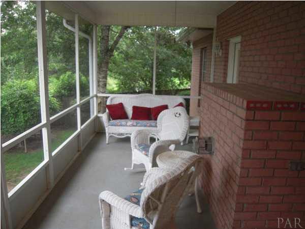 625 Copper Ridge Drive Cantonment, FL 32533 - Photo 16 of 17 Screened Porch