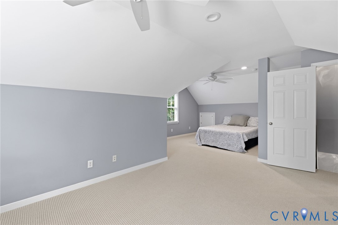 14019 Princess Mary Road Chesterfield, VA 23838 - Photo 35 of 61 Carpeted flooring, vaulted ceiling, recessed light