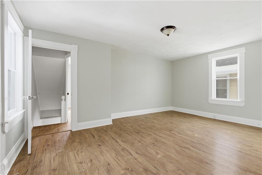 208 Boden Avenue Carnegie, PA 15106 - Photo 21 of 26 wooden floor in an empty room