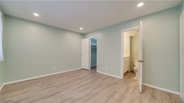 wooden floor in an empty room