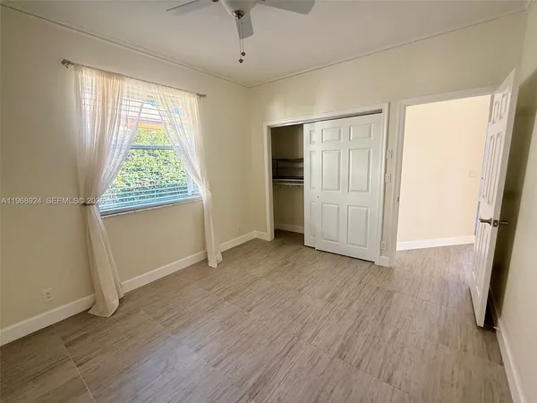 a storage room with a washer and dryer