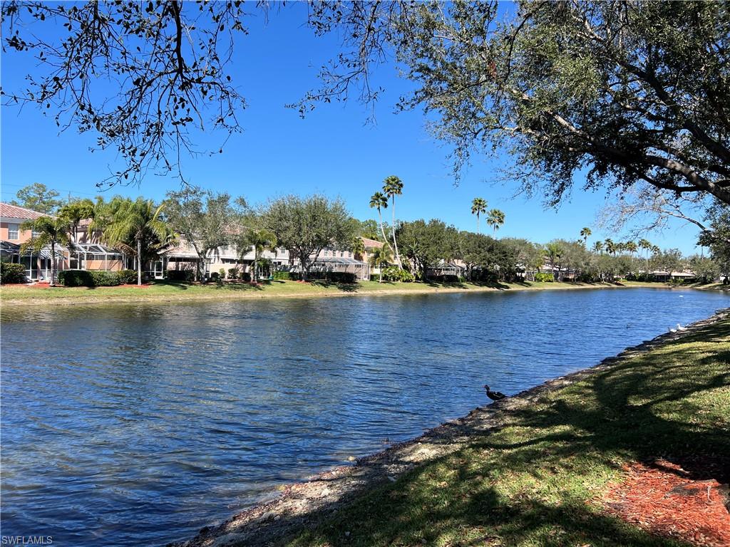 5365 Cove Circle, Unit 125 Naples, FL 34119 - Photo 24 of 36 a view of a lake with houses