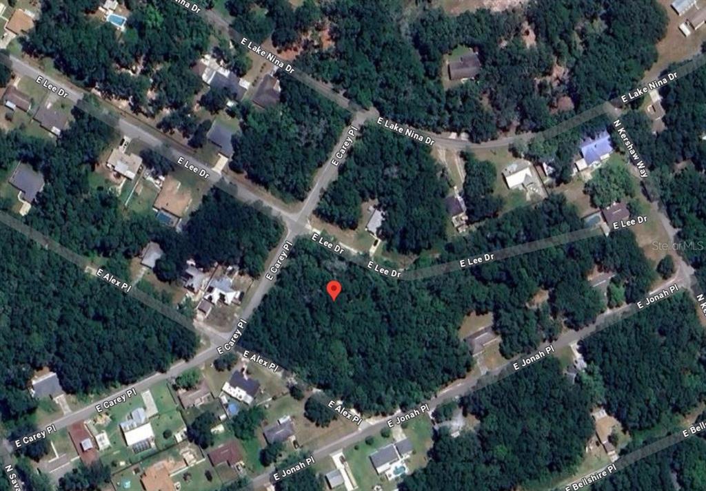 3582 East Lee Drive Inverness, FL 34453 - Photo 4 of 5 an aerial view of residential house with outdoor space