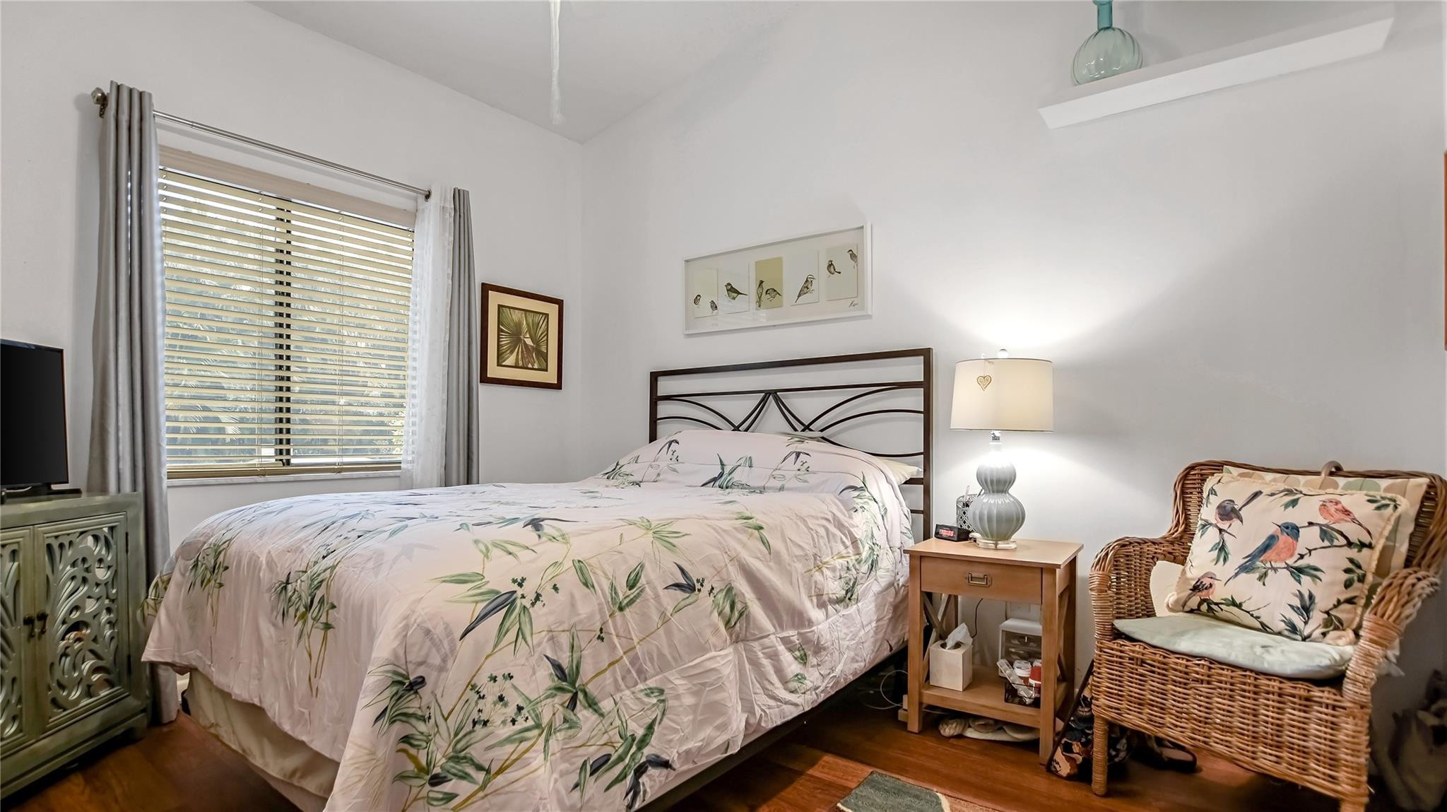 4285 South Pine Island Road, Unit 4285 Davie, FL 33328 - Photo 22 of 35 a bedroom with a bed and glass window