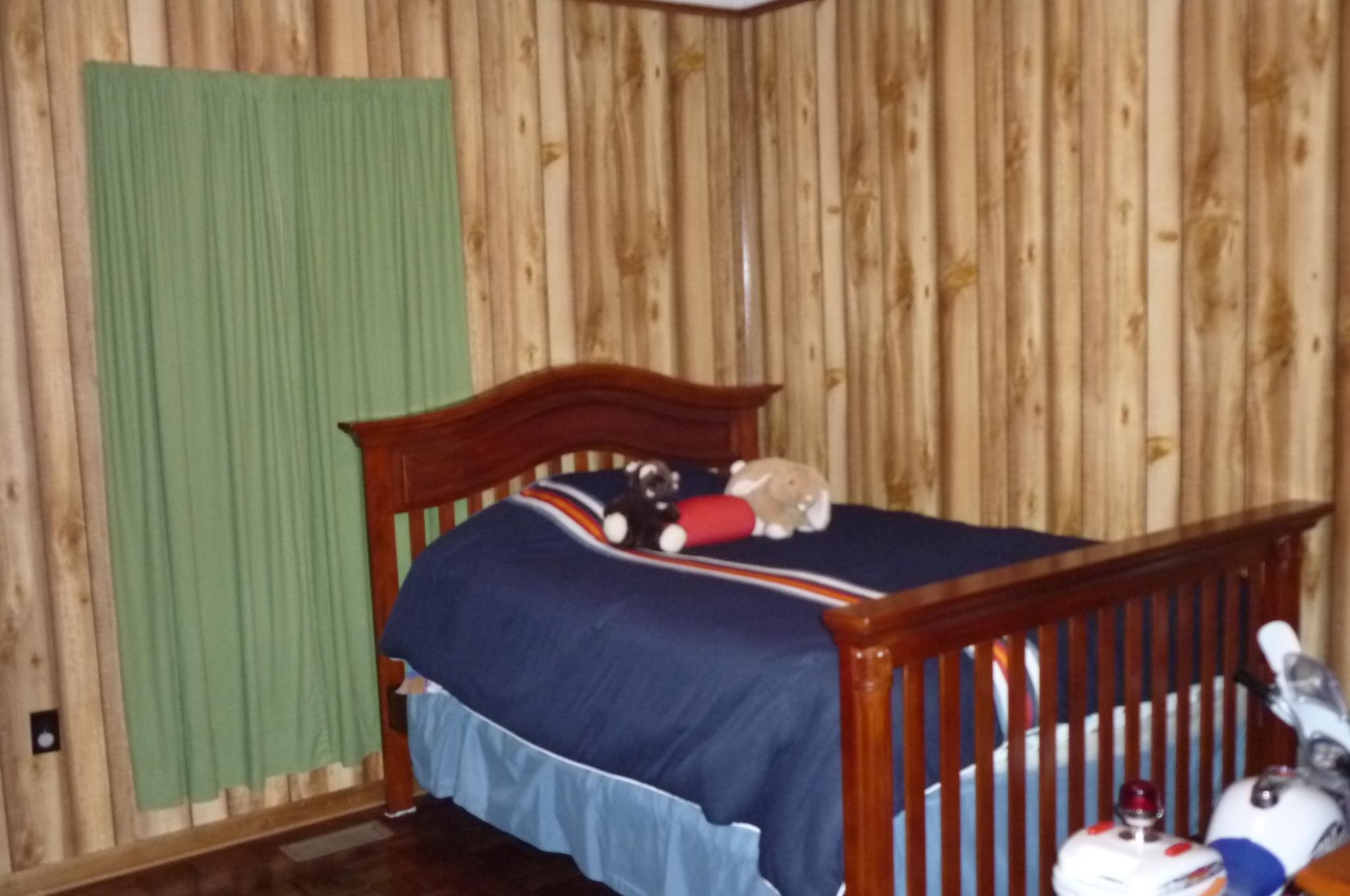 1208 Tater Valley Road Washburn, TN 37888 - Photo 14 of 20 Bedroom #2 w/wood paneling