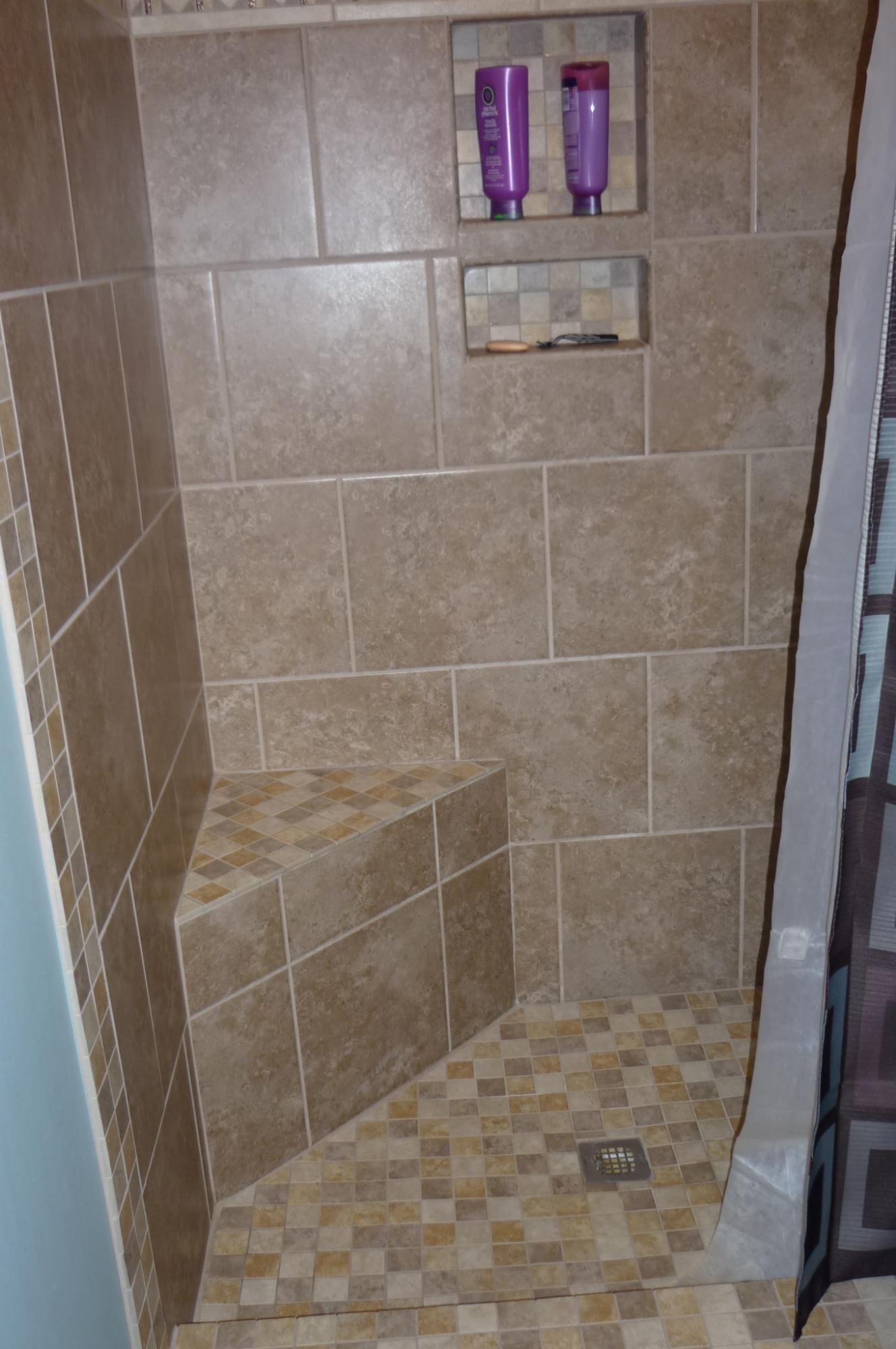 1208 Tater Valley Road Washburn, TN 37888 - Photo 17 of 20 Master Bath Tile shower