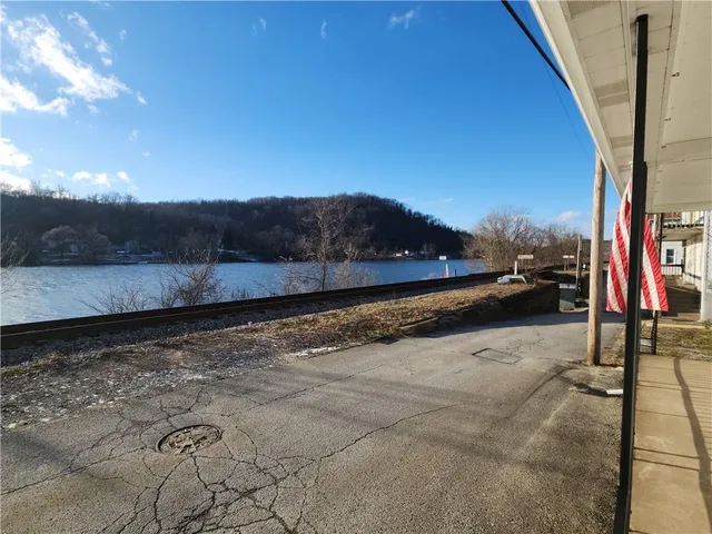 a view of car parked on the road
