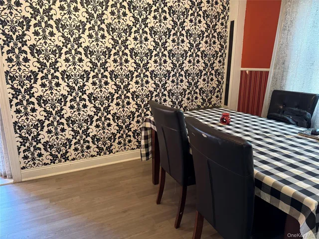 a view of wooden floor