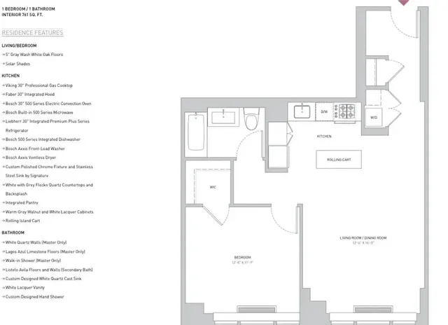 $4,100 | 388 Bridge Street, Unit 40F | Downtown Brooklyn