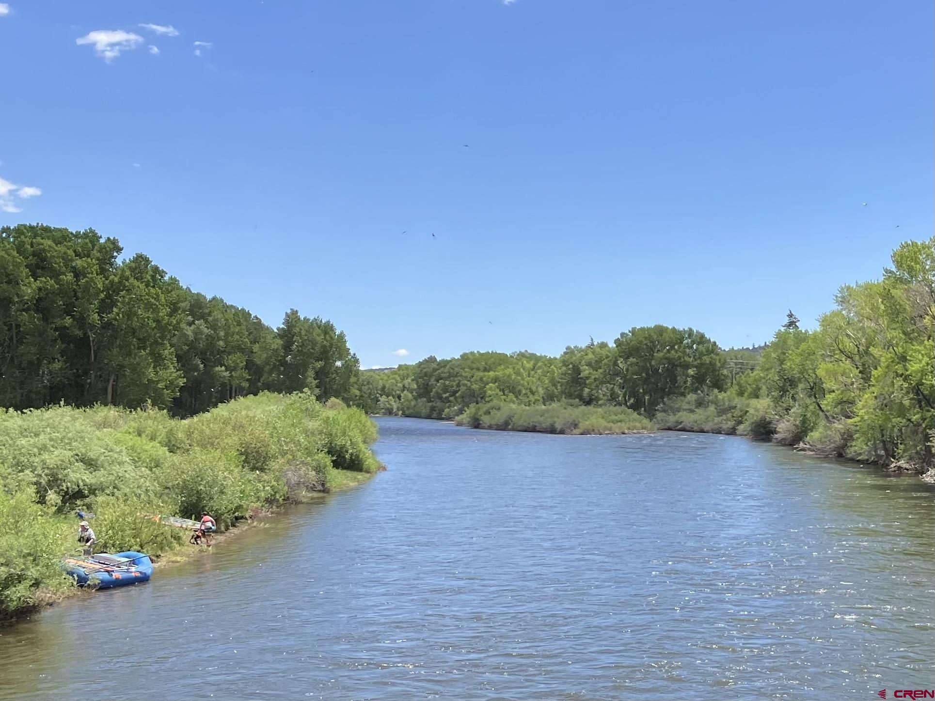127 Browns Road South Fork, CO 81154 - Photo 40 of 44 a view of a lake with a mountain in the background