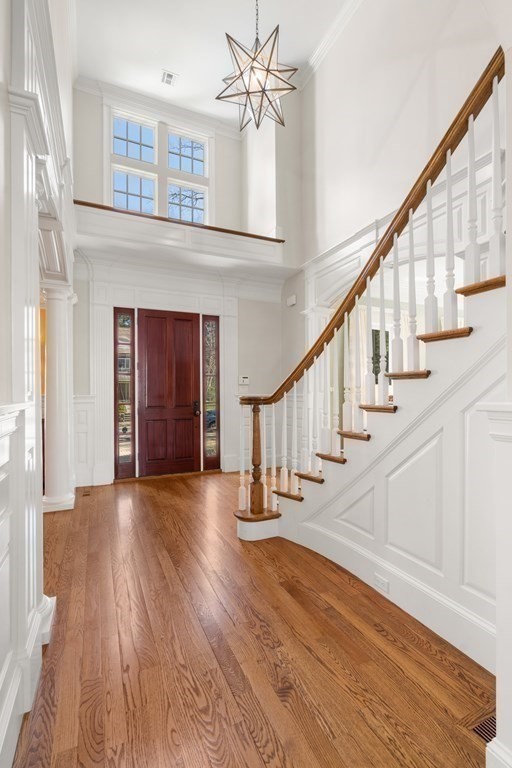 11 Lehigh Road Wellesley, MA 02482 - Photo 5 of 41 a view of an entryway with wooden floor