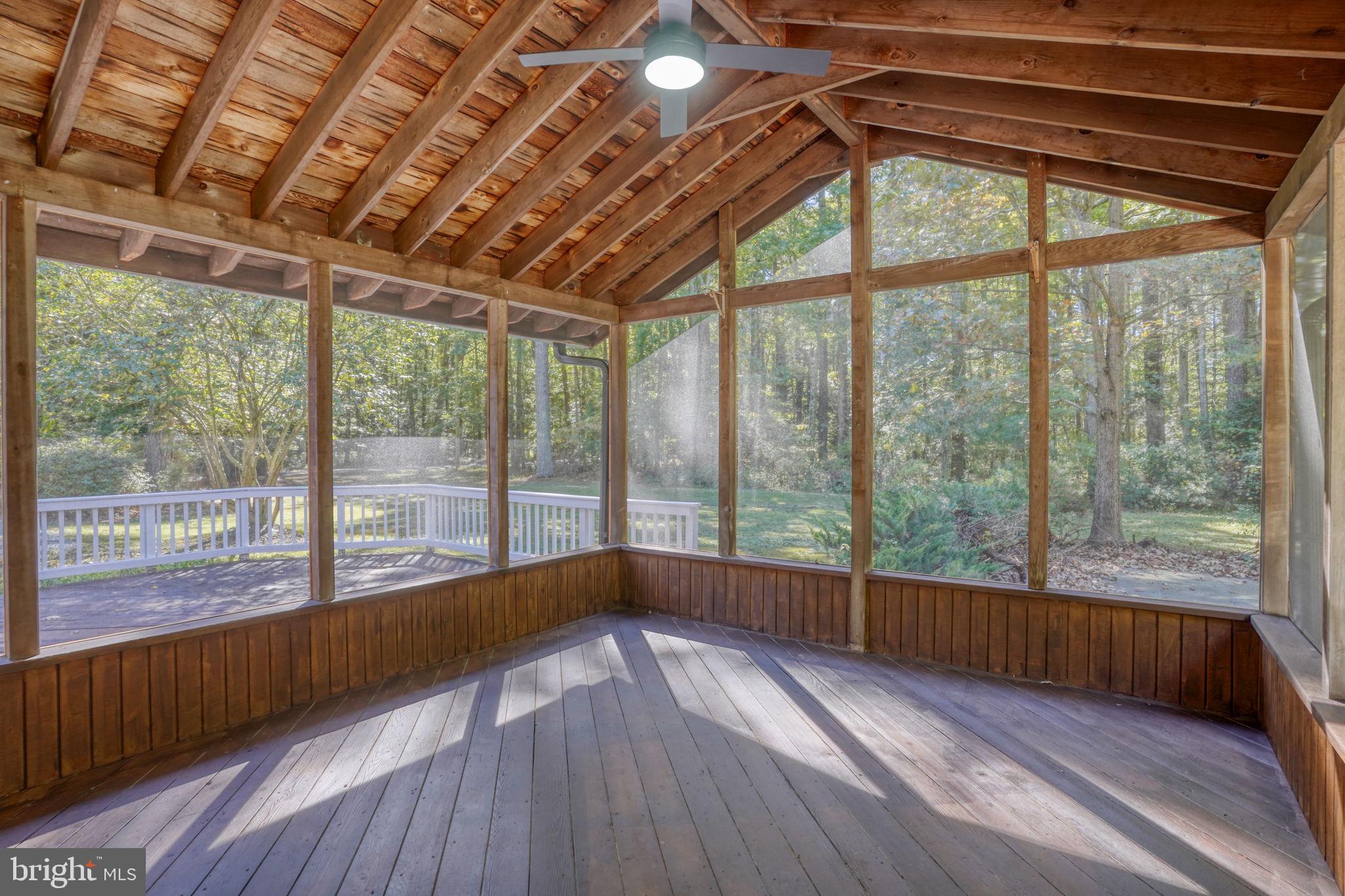 4570 Evergreen Road Oxford, MD 21654 - Photo 27 of 27 a view of empty room with wooden floor and fan