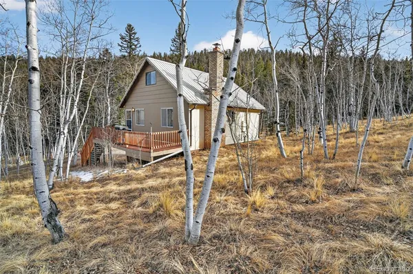 a view of a back yard