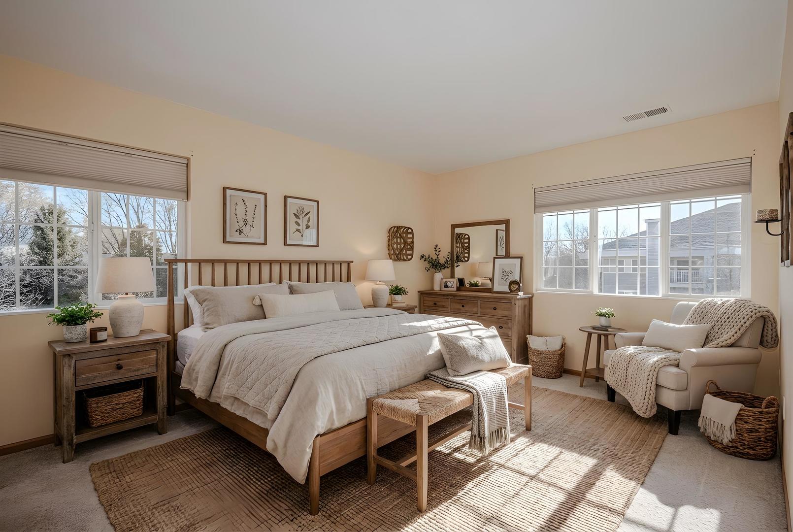 801 North McLean Boulevard, Unit 320 Elgin, IL 60123 - Photo 9 of 38 a bedroom with a bed and glass window