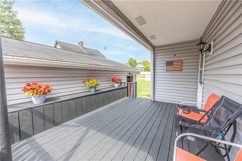 201 Walters Lane Springdale, PA 15144 - Photo 23 of 24 a view of a balcony with furniture