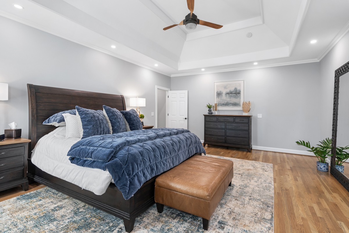 750 Upper Station Camp Creek Road Cottontown, TN 37048 - Photo 36 of 71 a bedroom with a bed and window