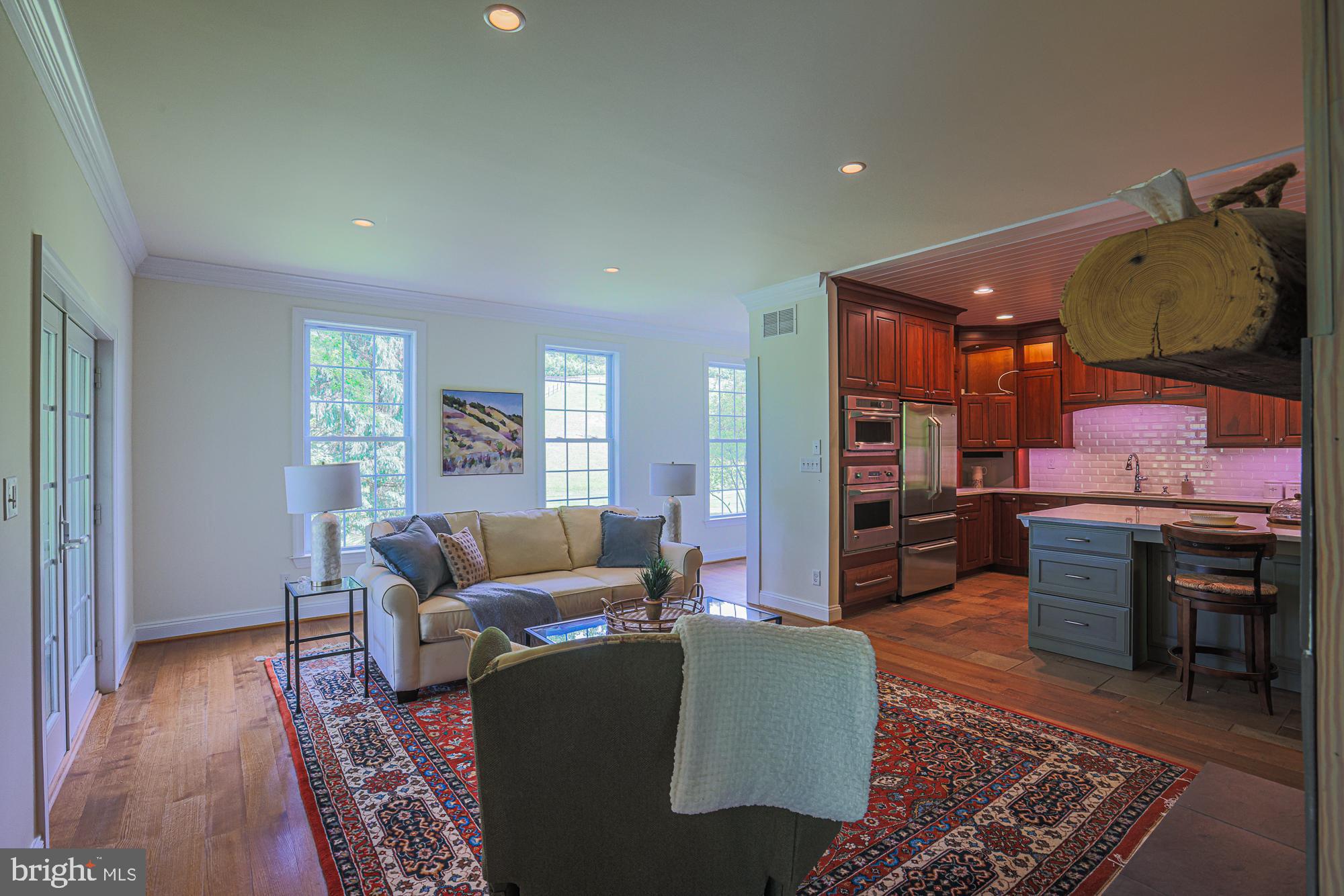 19020 Gunpowder Road Hampstead, MD 21074 - Photo 54 of 109 Living room with French doors