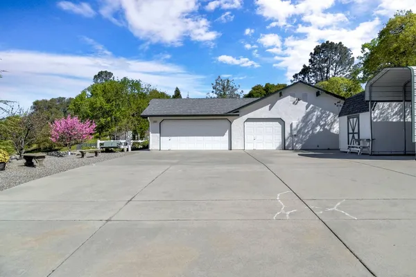 a view of a livingroom with furniture and a furniture