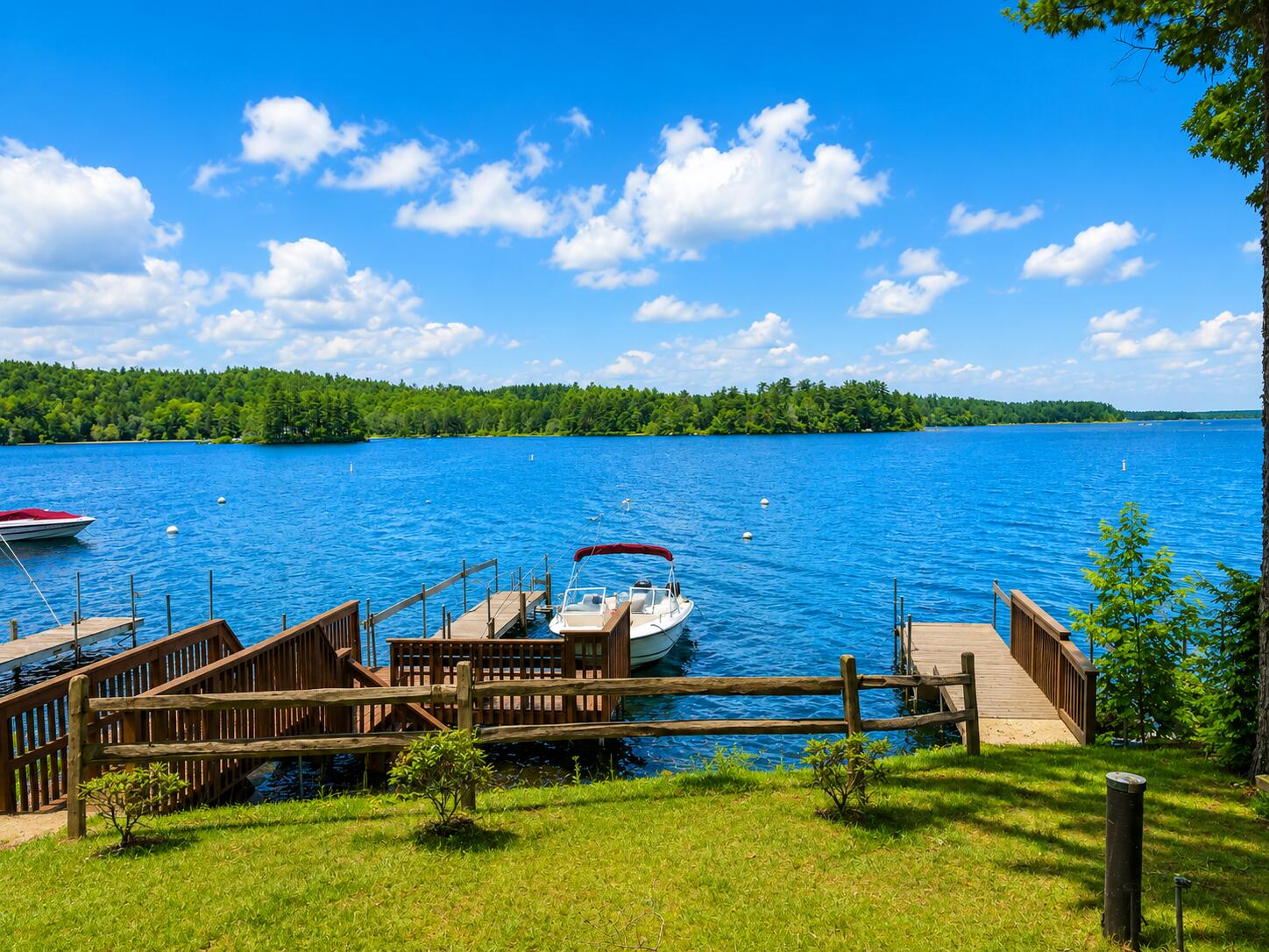 805 Anderson Road Sebago, ME 04029 - Photo 52 of 56 Dock View 5