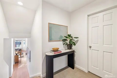 a view of that has a sink and a workspace