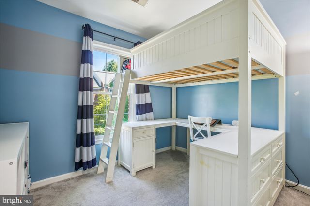 a view of a room with shelves