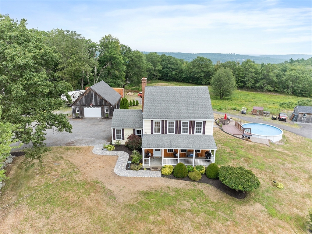11 Syd Smith Road Westminster, MA 01473 - Photo 26 of 42 an aerial view of a house with a yard