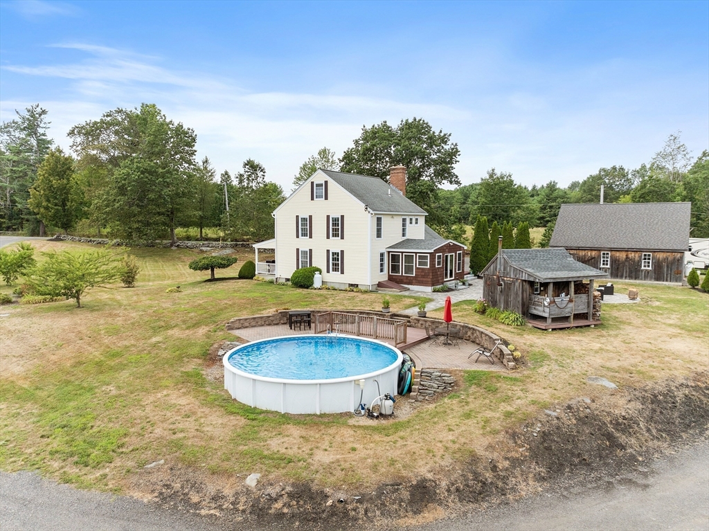 11 Syd Smith Road Westminster, MA 01473 - Photo 38 of 42 a view of a house with swimming pool and a yard