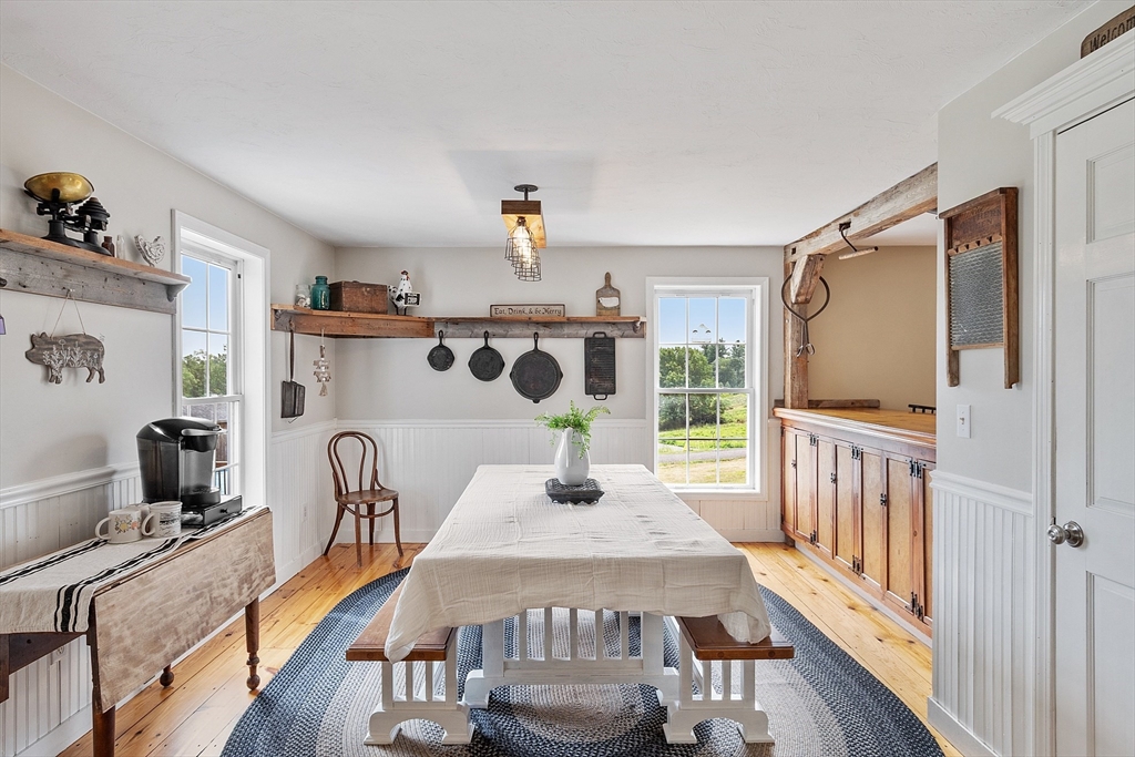 11 Syd Smith Road Westminster, MA 01473 - Photo 5 of 42 a view of a dining room with furniture window and wooden floor