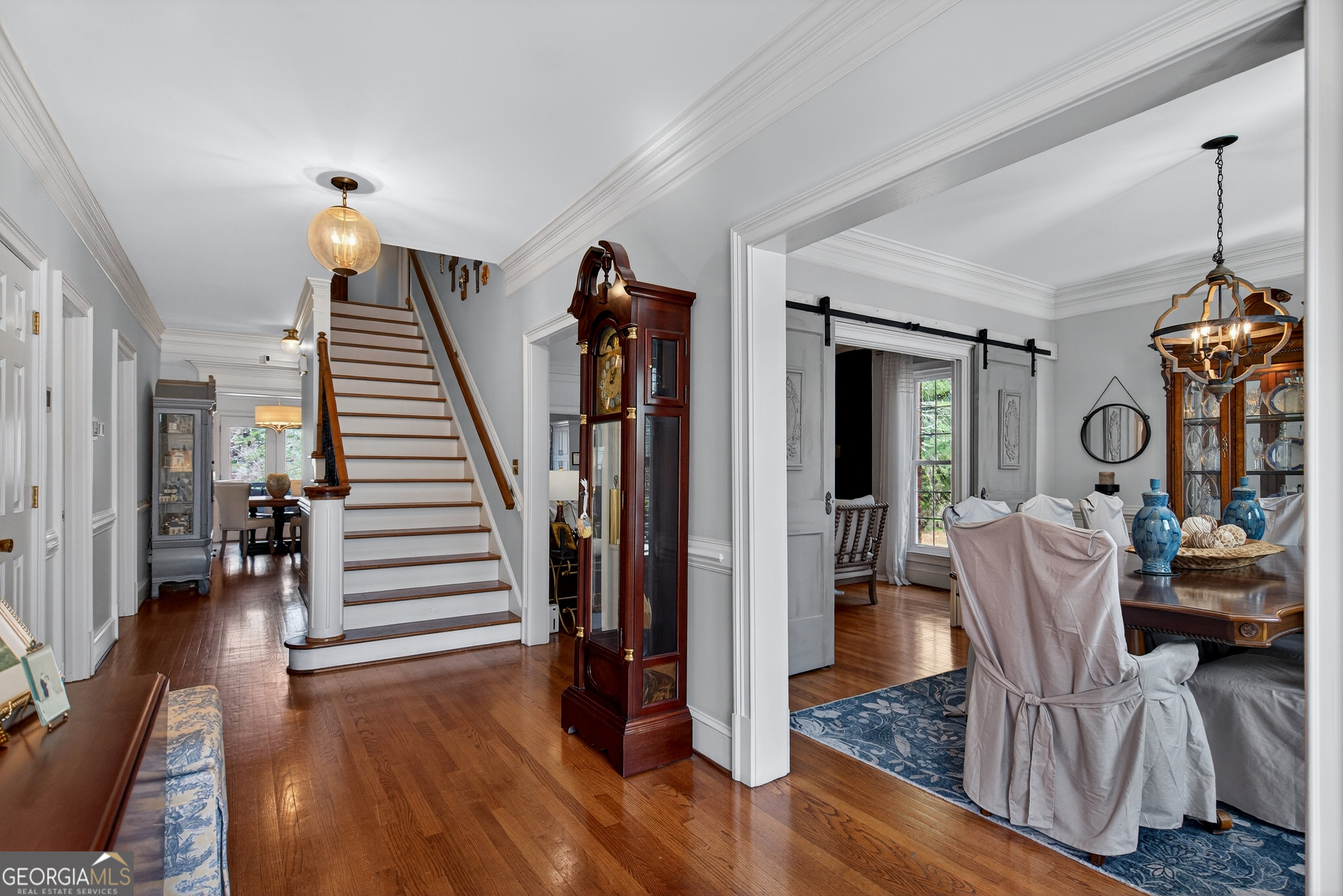 638 Cameron Mill Road LaGrange, GA 30240 - Photo 12 of 72 a view of a livingroom with furniture and wooden floor