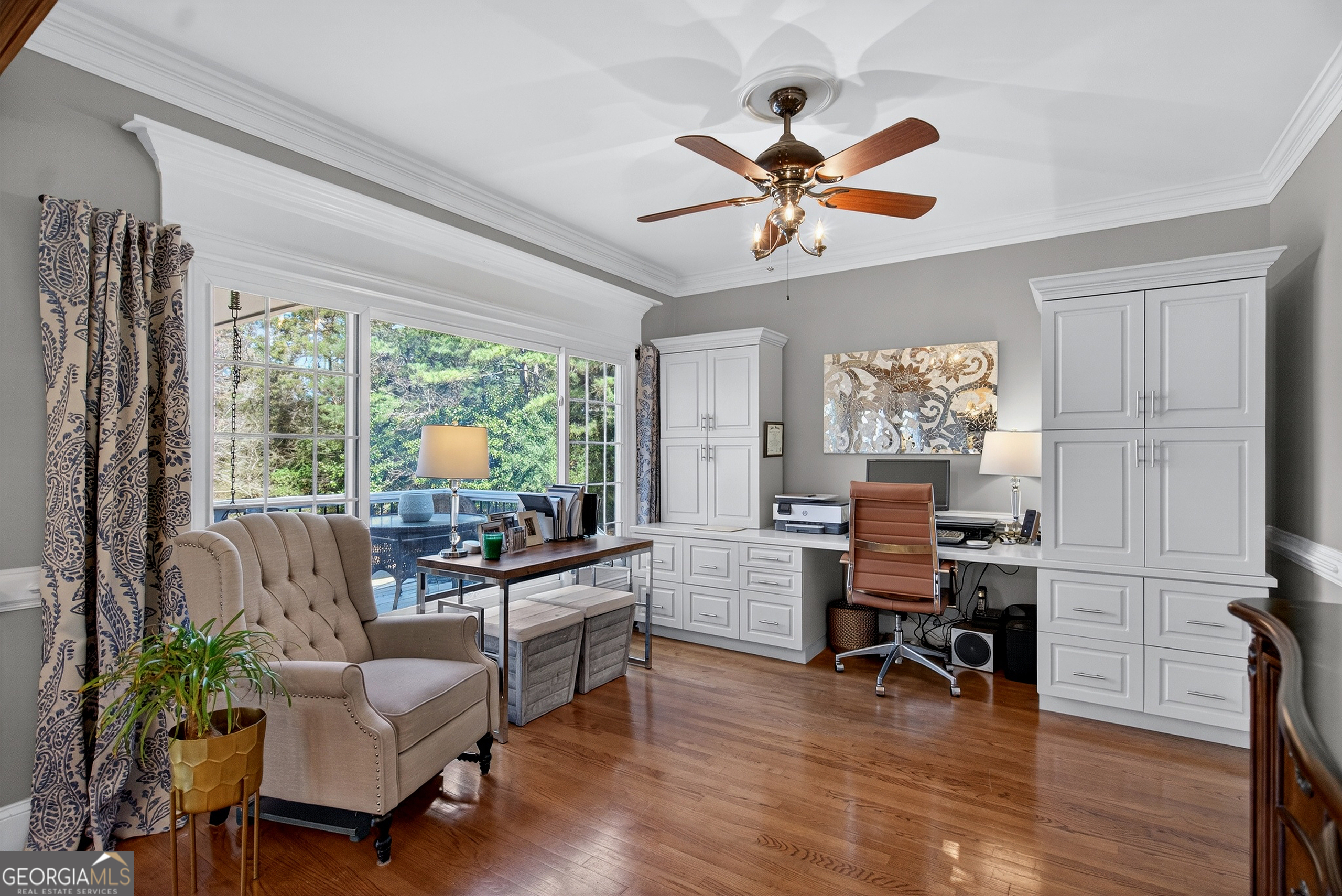 638 Cameron Mill Road LaGrange, GA 30240 - Photo 18 of 72 a living room with furniture a window and a flat screen tv