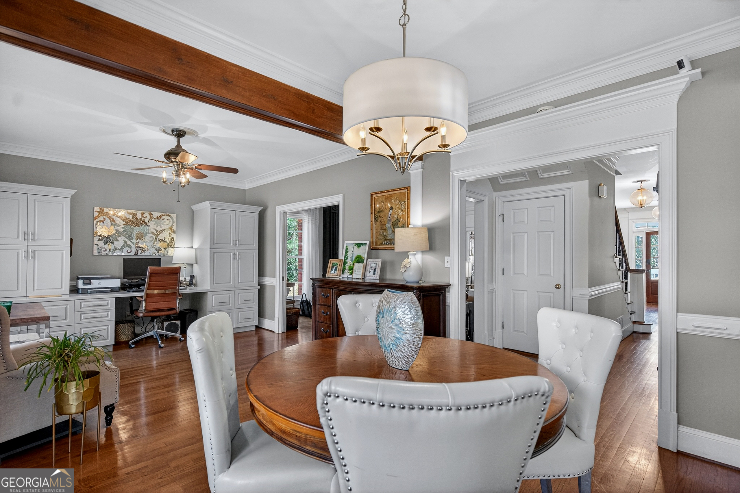 638 Cameron Mill Road LaGrange, GA 30240 - Photo 20 of 72 a living room with furniture and a chandelier