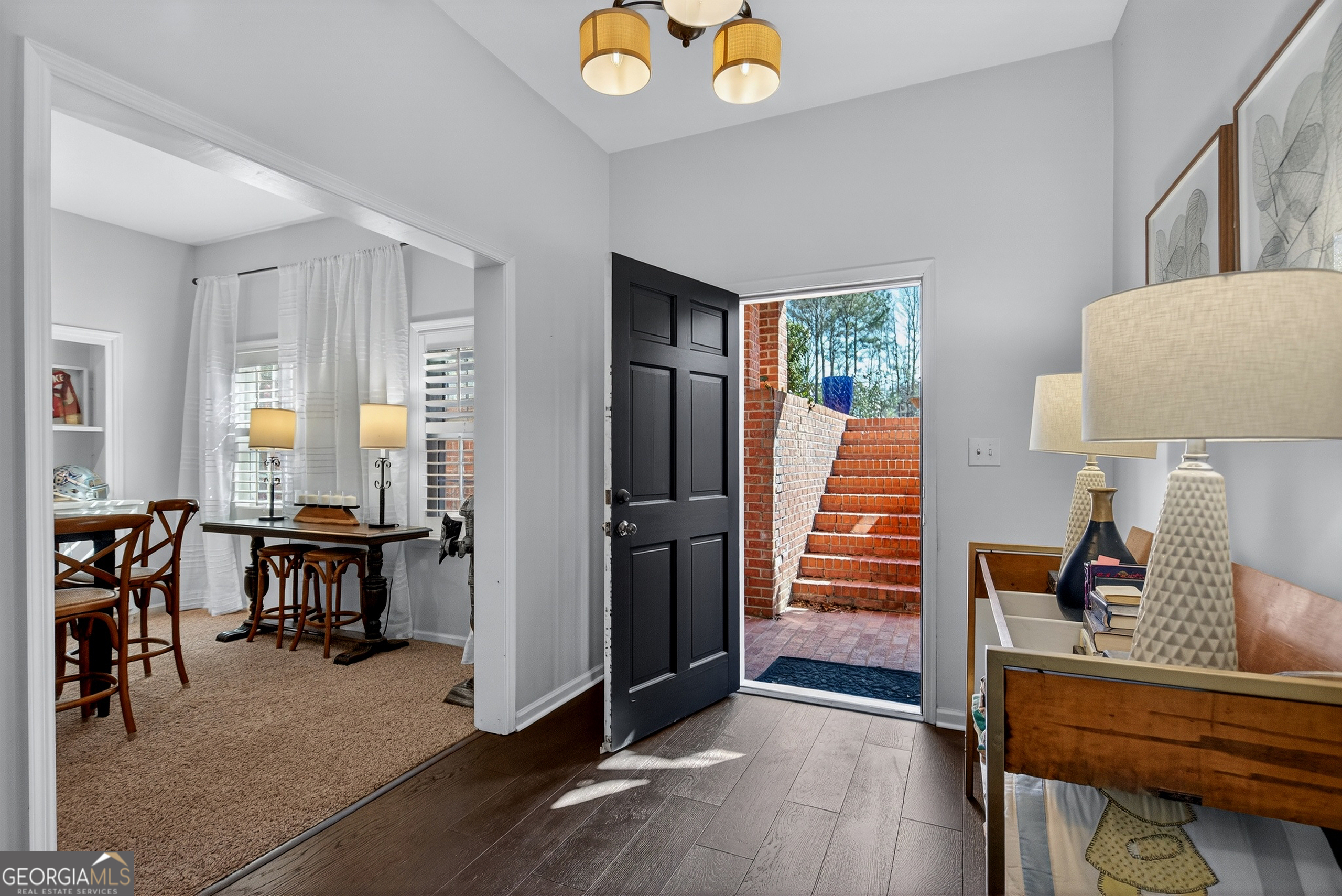 638 Cameron Mill Road LaGrange, GA 30240 - Photo 50 of 72 a view of a livingroom with furniture and wooden floor