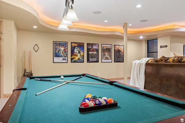 98 Bridge Road Rockville, UT 84763 - Photo 44 of 75 Lower Level – Game Room