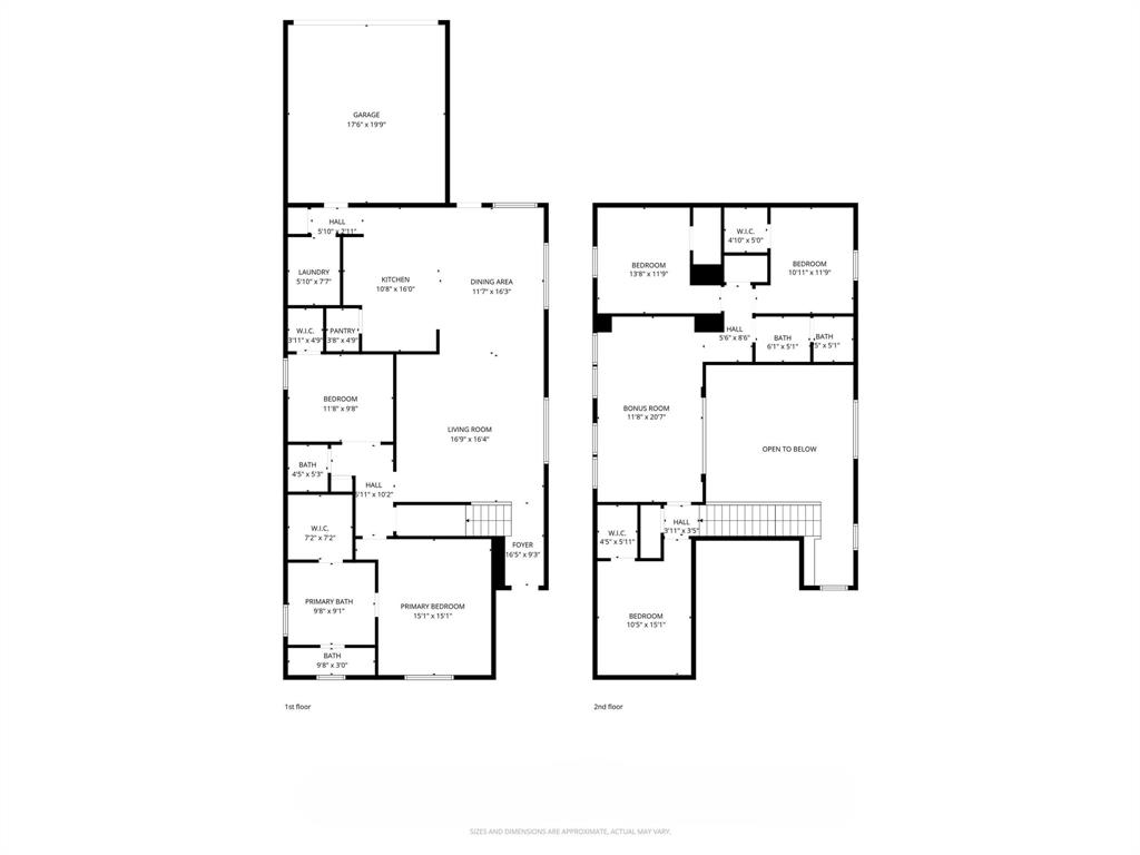 2416 Gallions Road Celina, TX 75009 - Photo 31 of 33 a picture of floor plan