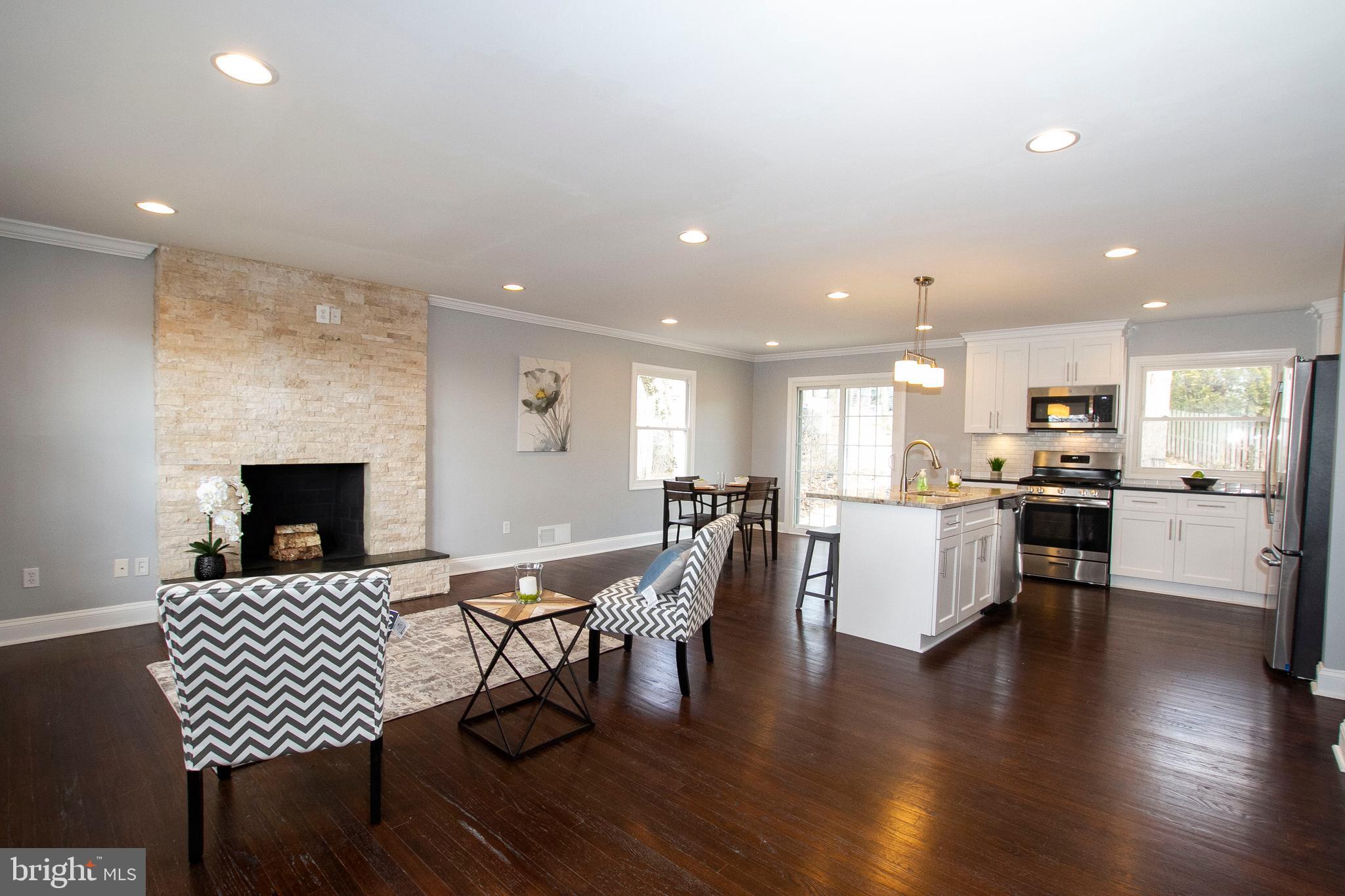 8727 Oakleigh Road Baltimore, MD 21234 - Photo 3 of 35 Open Kitchen/Living Room