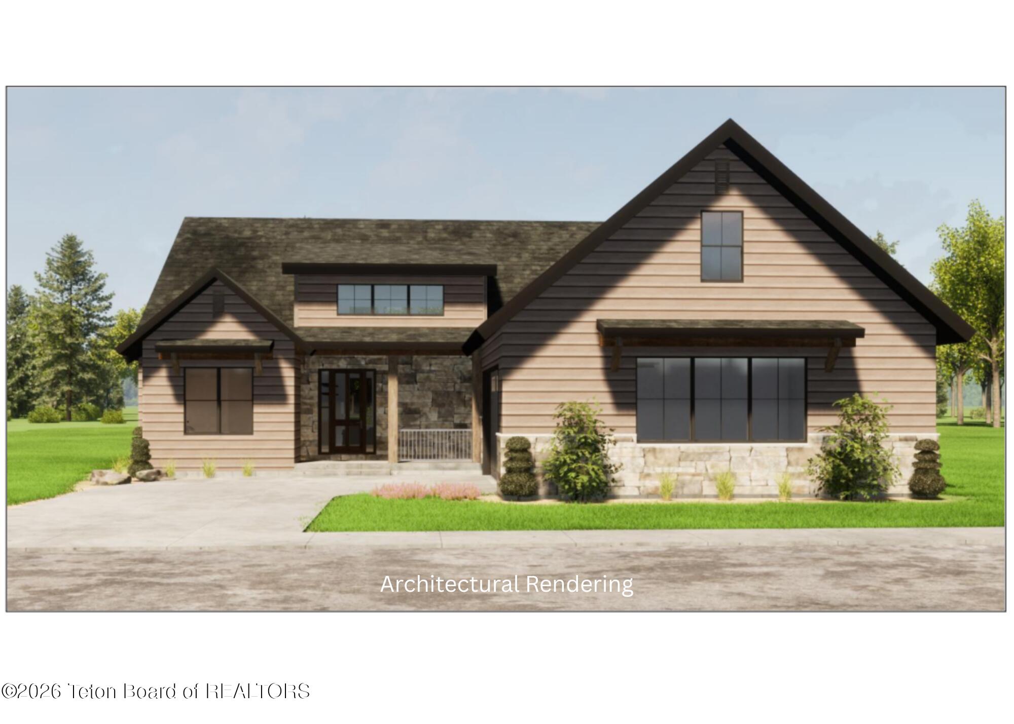 Front of Home - rendering