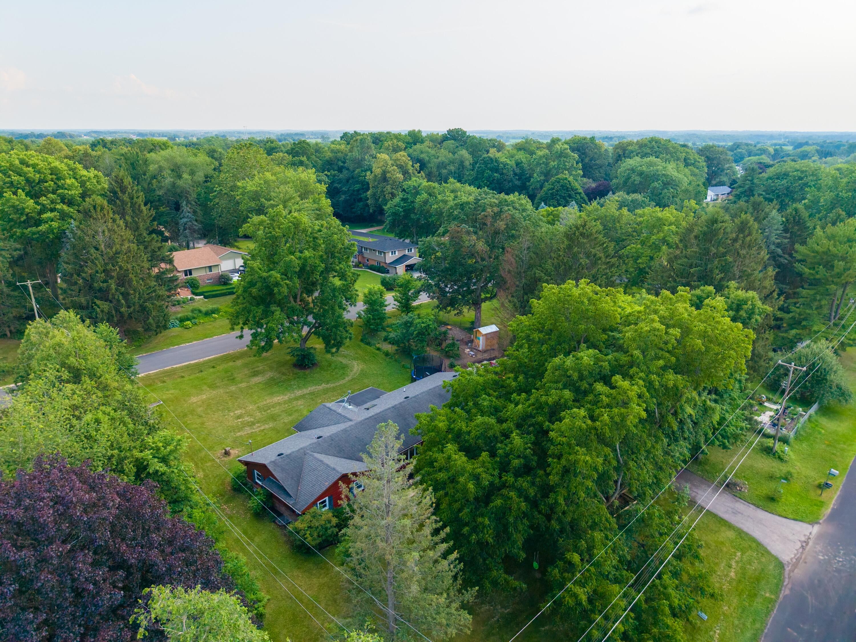 N8093 Lakeview Road Oconomowoc, WI 53066 - Photo 42 of 44 Aerial View
