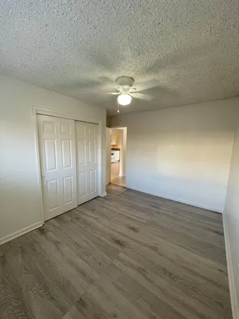 wooden floor in an empty room