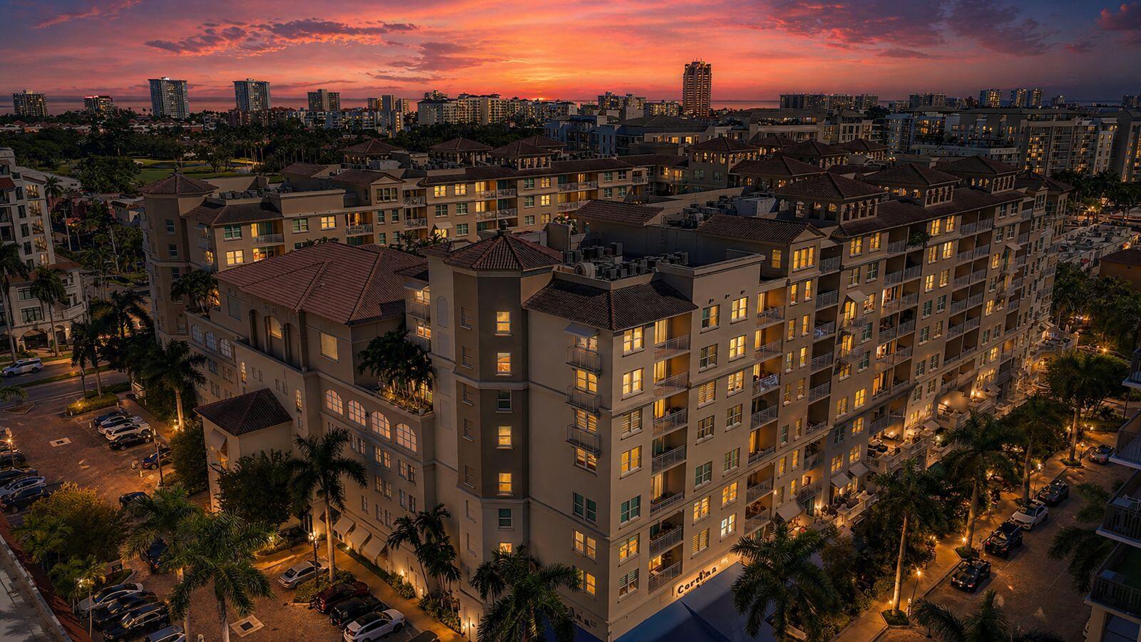 99 Southeast Mizner Boulevard, Unit 612 Boca Raton, FL 33432 - Photo 48 of 49 Twilight Palmetto Place
