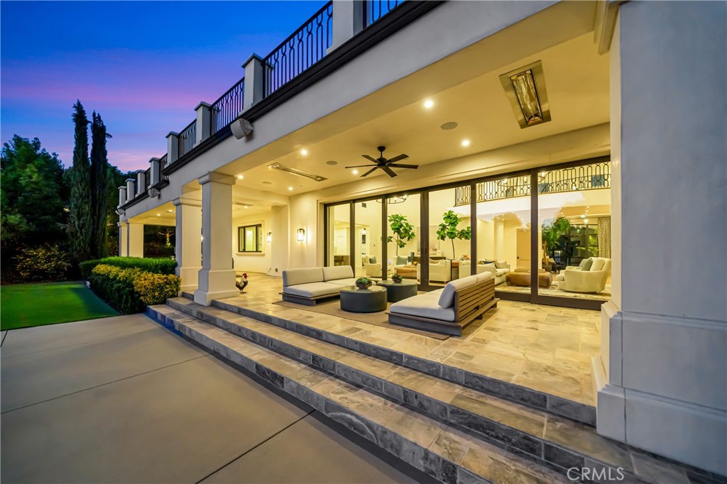 2037 Delphine Lane Calabasas, CA 91302 - Photo 47 of 75 a view of swimming pool with outdoor seating and yard