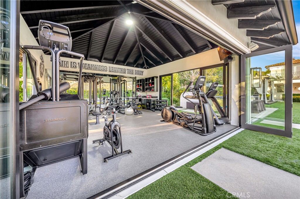 2037 Delphine Lane Calabasas, CA 91302 - Photo 49 of 75 a view of gym